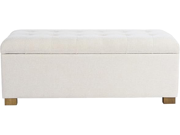 Spatial Order Large Tufted Storage Bench