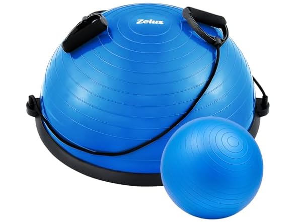 ZELUS 23in. Balance Ball and 55cm Yoga Ball