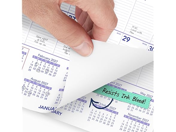 AT-A-GLANCE 2027 Wall Calendar, Monthly