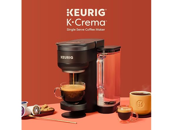 Keurig K-Crema Single Serve Coffee Maker