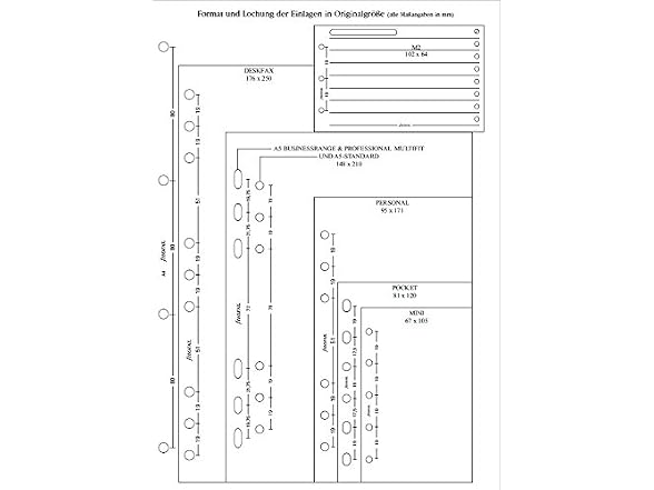 Filofax A5 Cream Ruled Notepaper