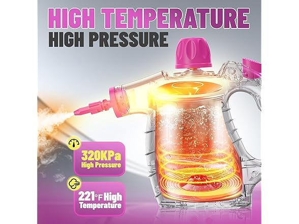 Pressurized Handheld Steam Cleaner