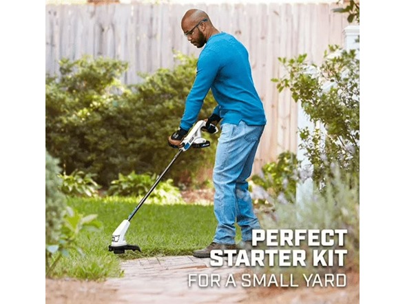 HART 20-Volt 10-inch String Trimmer/Bazooka Leaf Blower Combo Kit