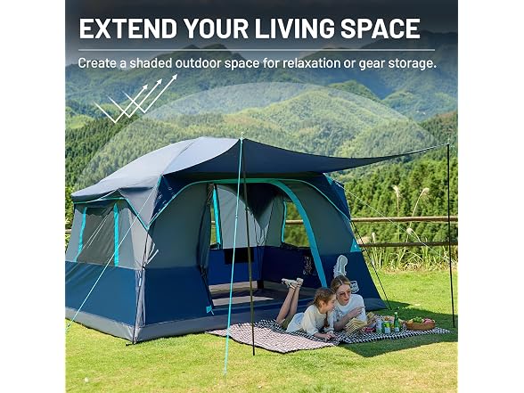 TIMBER RIDGE 6 Person Camping Tent - Gallery 7