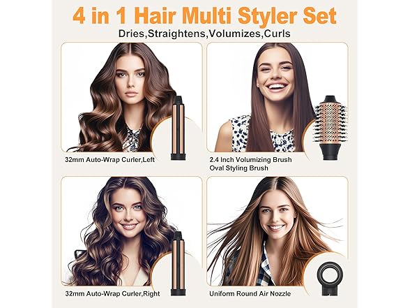 USbelff Hair Styler Hair Dryer Brush