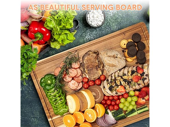 DYTesa Acacia Cutting Board 24x18in