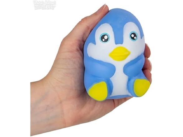 3.5 Inch Squish and Stretch Penguin Toy – 12 Count Display