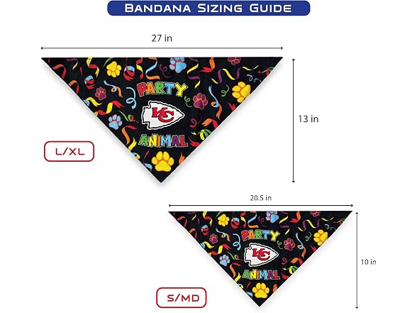 Pets First NFL Kansas City Chiefs Pet Birthday