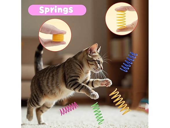 40pcs Flashine cat ball toys