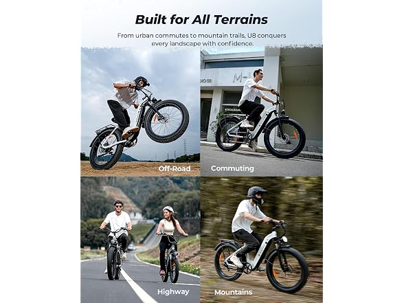 isinwheel Electric Bike 48V Battery 1500W