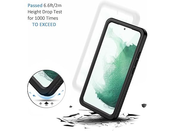 Lanhiem Galaxy S22+ Waterproof Case