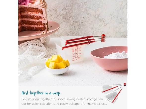 Dreamfarm Levups Self-Levelling Measuring Cup