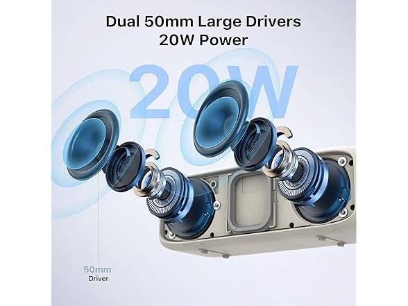 JUOVI 20W Bluetooth Speaker