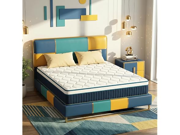 Mutesleep 14 Inch Full Memory Foam Mattress, Medium Firm