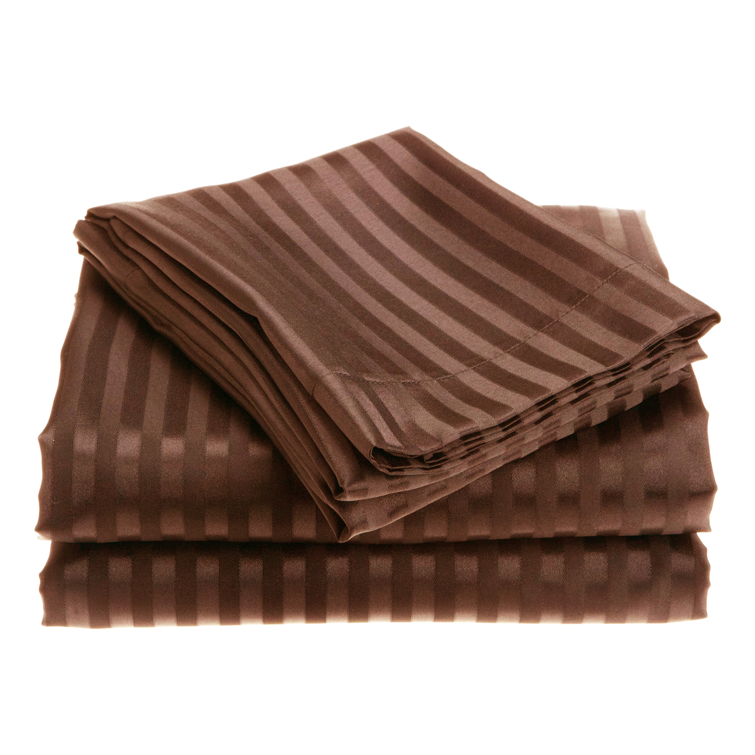 4-Piece Dobby Stripe Bed Sheet Set - Gallery 32
