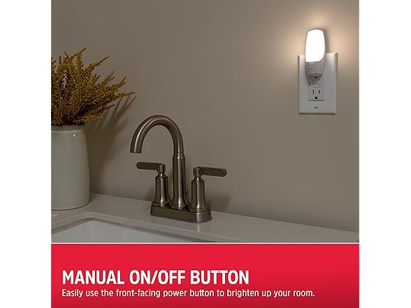 Energizer Manual On/Off LED Night Light 