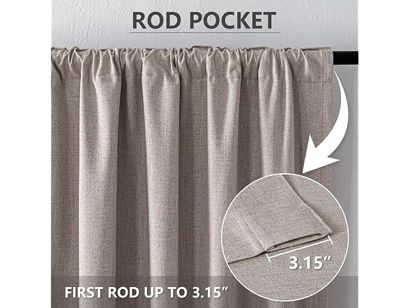 Zyvola 100% Blackout Curtains