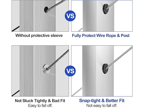 CKE 100 Pack 45 Degree Cable Railing