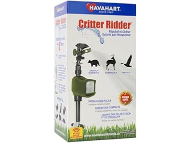 $12.99, Was $47.99, 72% Off! Motion Activated Animal Repellent and Sprinkler dealfomo