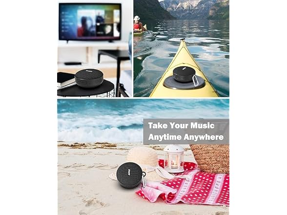 Inwa Bike Speaker, Waterproof Wireless Bluetooth