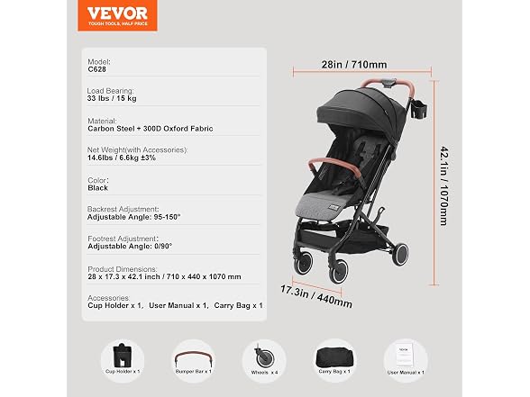 Standard Baby Infant Stroller