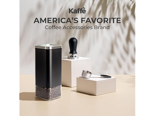 Kaffe Glass Coffee Canister (16oz)