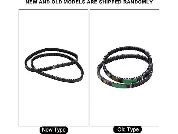 Mid XRX Belt Kart Drive 2Pcs Black