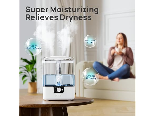 CHIVALZ 6L Cool Mist Top Fill Humidifier