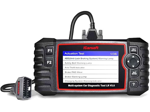 iCarsoft LR V3.0 for Land Rover/Jaguar Test