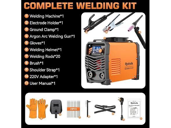 Rotvik 200Amp Welding Machine