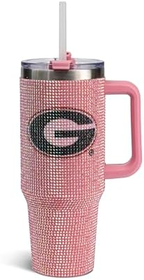 Memory Company NCAA Pink Bling Game Day Drinking Tumbler