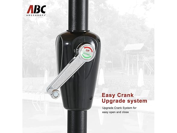 Canarm ABCCANOPY Patio Umbrellas 3-Tiers 11FT