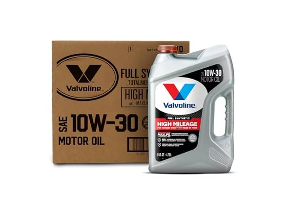 Valvoline Full Synthetic High Mileage Motor Oil 5 QT
