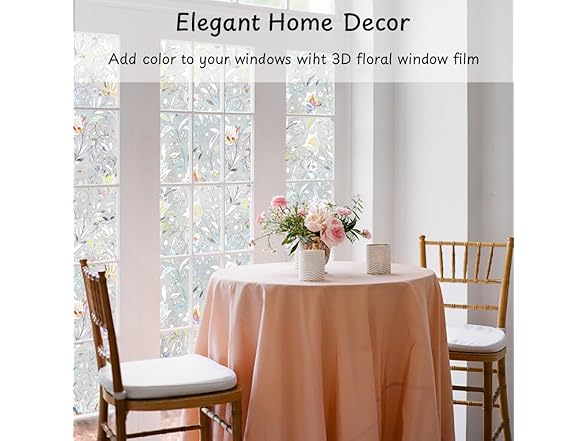 2 Pack NINETREX Window Privacy Film