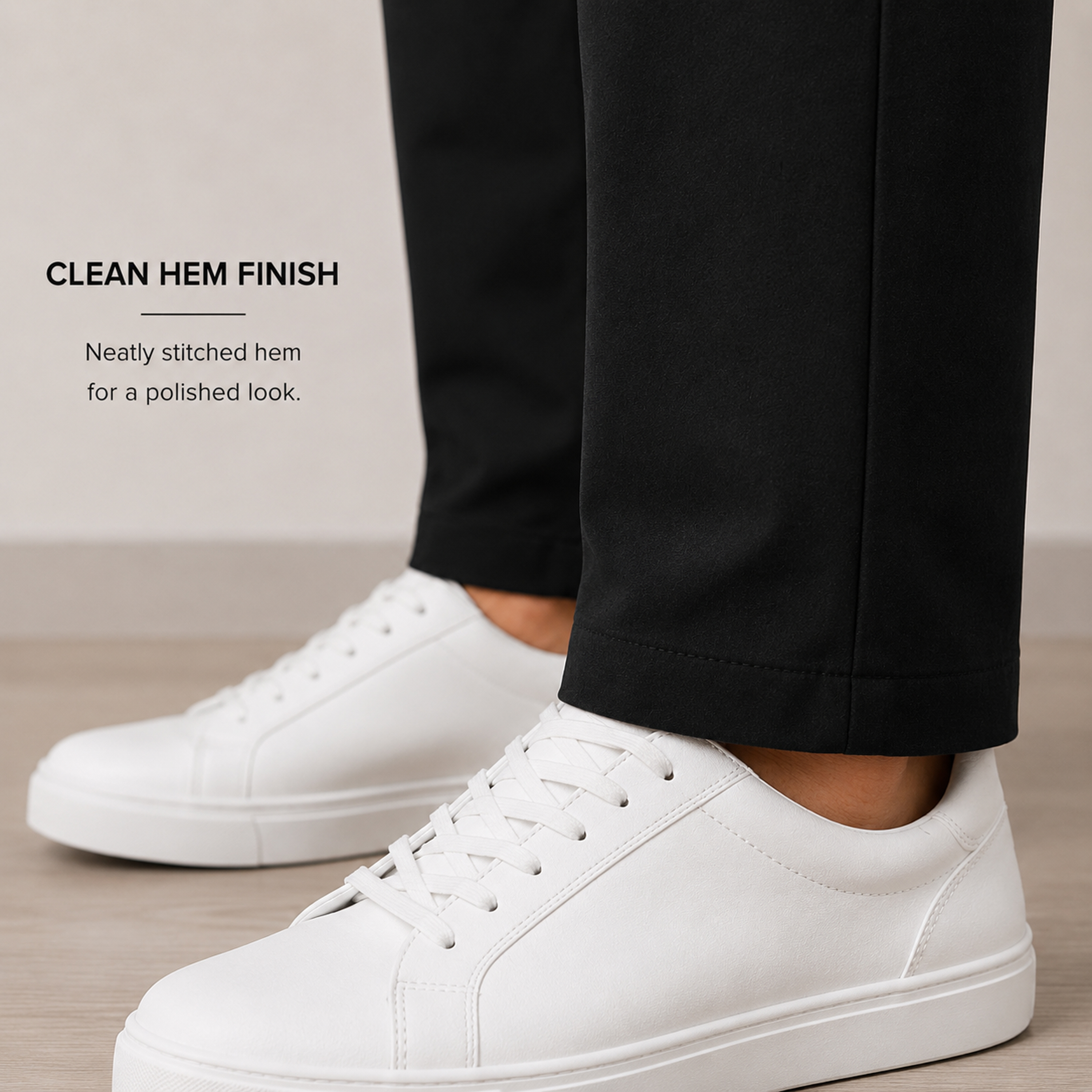 Mens Super Stretch Knit Chino Pants - Gallery 22