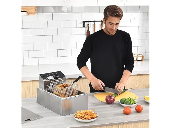 Electric Deep Fryer 10L/10.5QT
