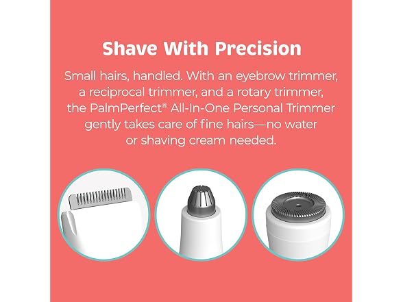 PalmPerfect All in One Personal Trimmer Women