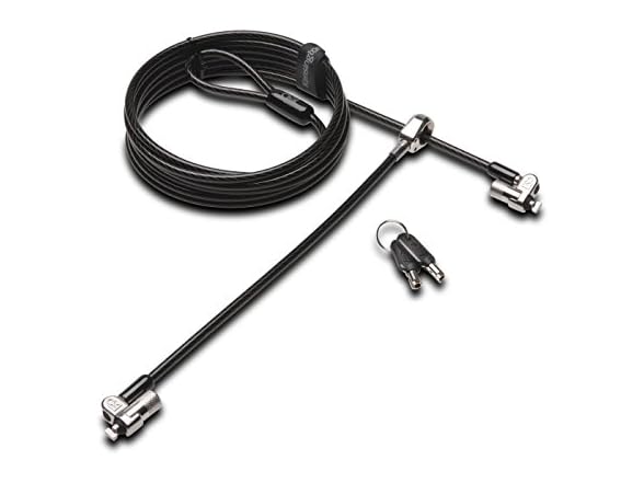 Microsaver 2.0 Keyed Twin Laptop Lock