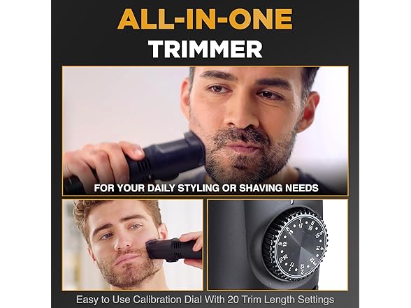 Bell+Howell Vacutrim Professional Beard Trimmer