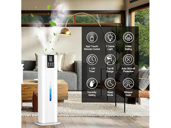 Honovos 8L Smart Top Fill Humidifier