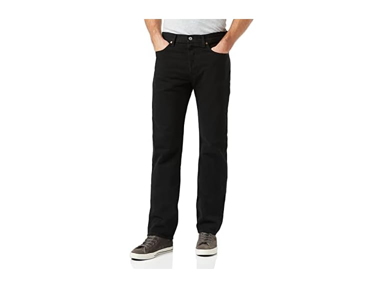 Levi's Men's 501 Original Fit Jeans, Modern Black with Black Fill, 29W x 32L