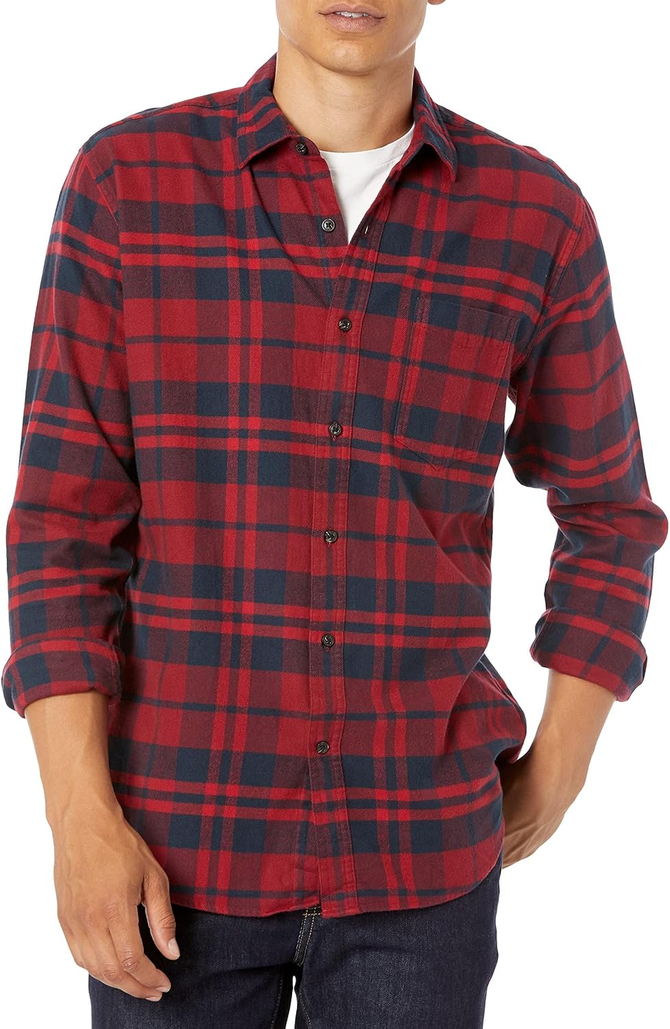 Amazon Essentials Men's Flannel Shirt - Gallery 27