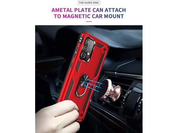 YZOK for Galaxy A52 Case with HD Screen
