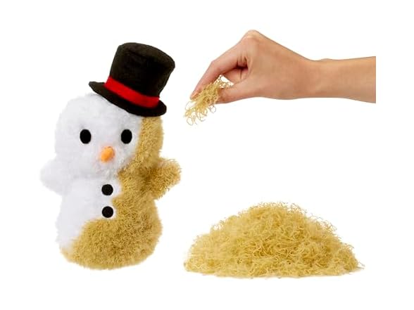Fluffie Stuffiez Holiday Gingerbread Small Collectible Feature Plush