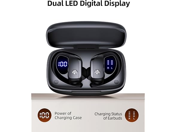 Over-Ear Hook Wireless Earbuds