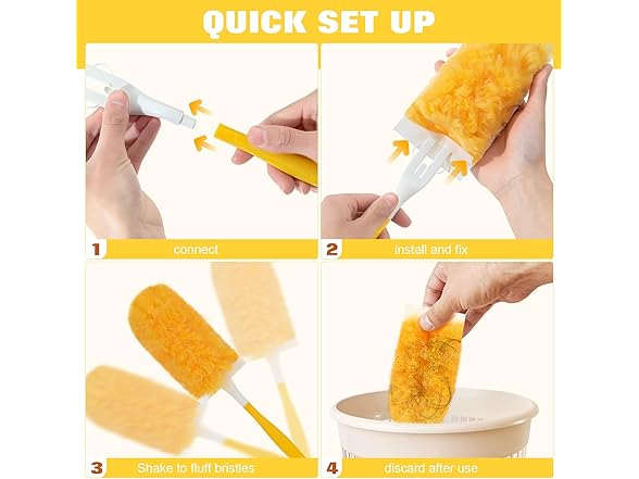 GTSSGTR 360° Heavy Duty Duster with Refills