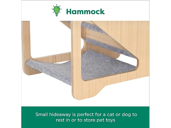 Furhaven Steady Paws 3-Step Pet Stairs, Natural/Gray