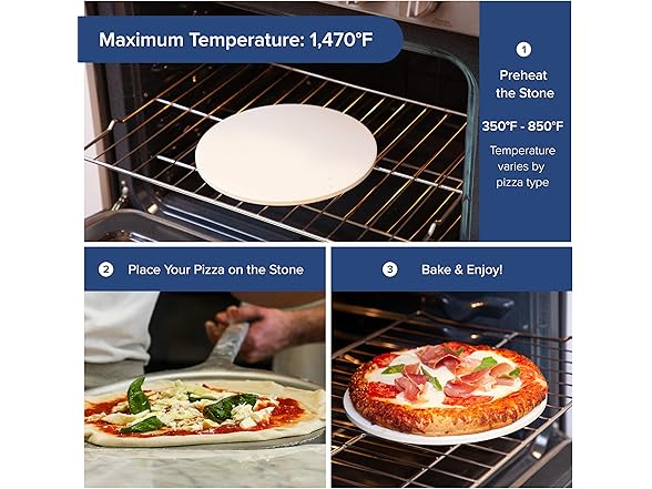 Nuwave Pizza 11.5" Stone for Oven and Grill