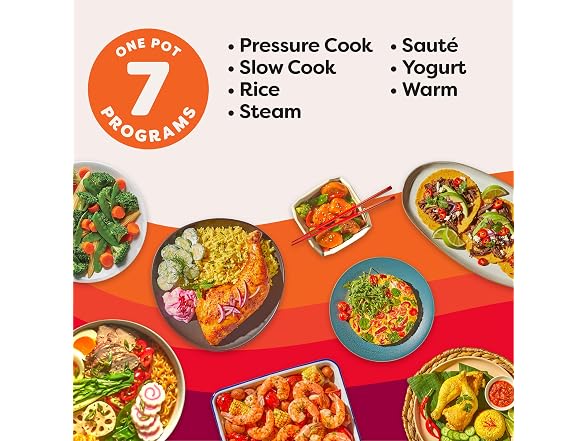 Instant Pot Duo 7-in-1 Electric Pressure Cooker