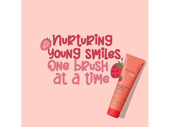 Boka Nano Toothpaste Strawberry 4oz